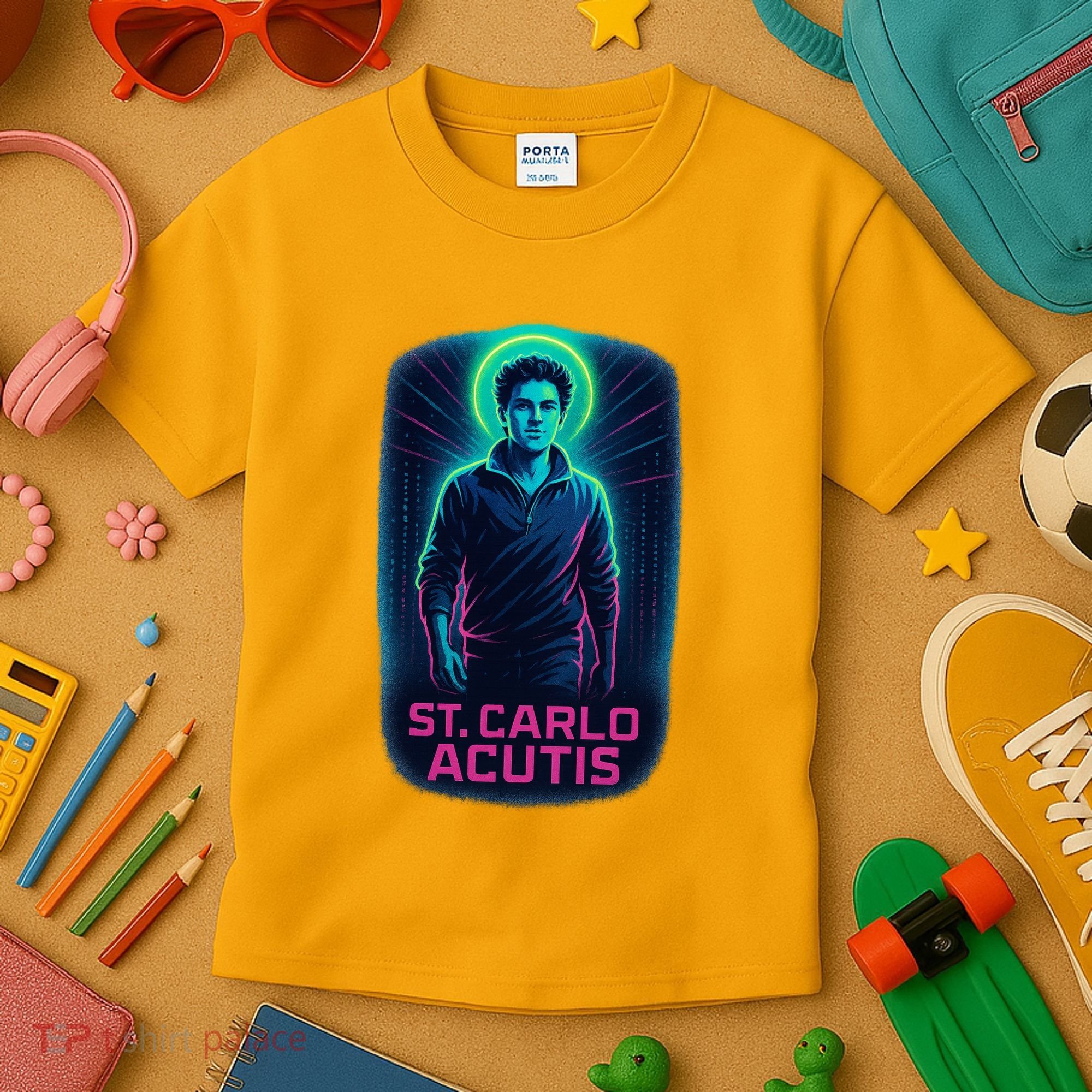  St. Carlo Acutis Kids T-Shirt