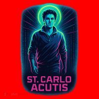  St. Carlo Acutis Santa Hat thumb 1