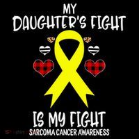 Sarcoma Cancer Awareness My Daughters Fight Is My Fight Mom Gift Coffee Mug thumb 5