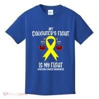 Sarcoma Cancer Awareness My Daughters Fight Is My Fight Mom Gift Kids T-Shirt thumb 0