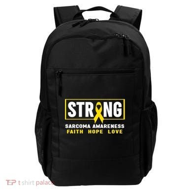 Sarcoma Cancer Awareness Gift Strong Sarcoma Awareness Gift Backpack