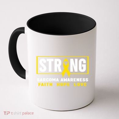 Sarcoma Cancer Awareness Gift Strong Sarcoma Awareness Gift Coffee Mug