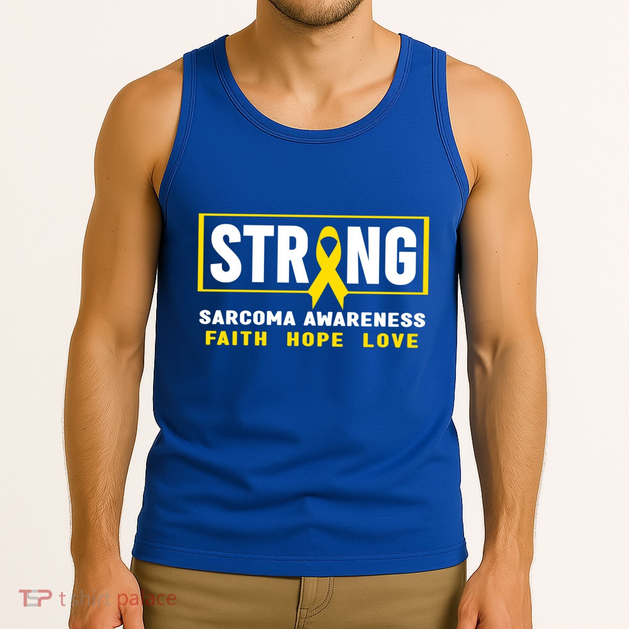 Sarcoma Cancer Awareness Gift Strong Sarcoma Awareness Gift Tank Top