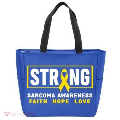 Sarcoma Cancer Awareness Gift Strong Sarcoma Awareness Gift Tote Bag
