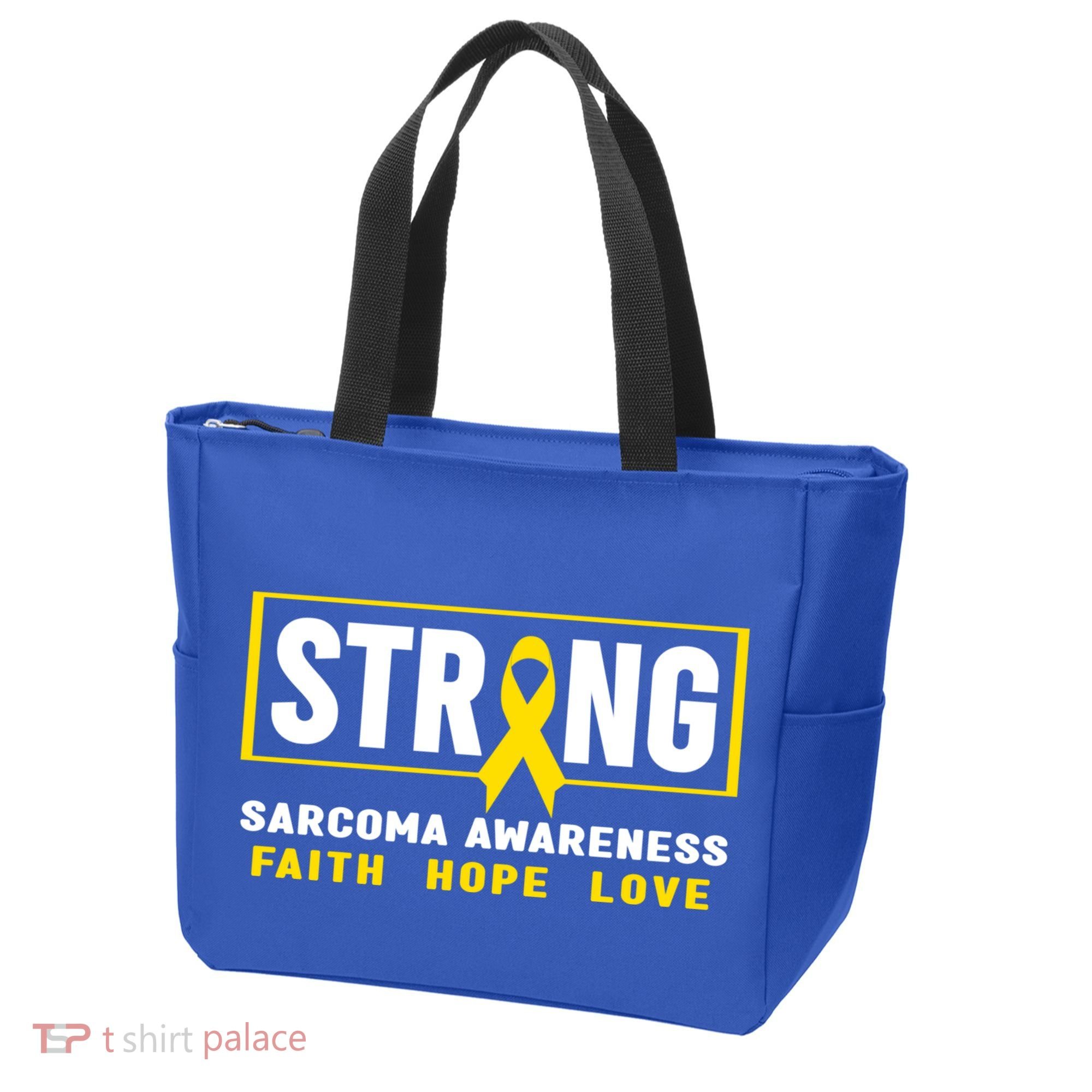 Sarcoma Cancer Awareness Gift Strong Sarcoma Awareness Gift Tote Bag