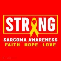 Sarcoma Cancer Awareness Gift Strong Sarcoma Awareness Gift Santa Hat thumb 1