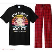 Stay Curious Axolotl Questions Pajama Set thumb 0