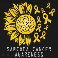 Sarcoma Cancer Awareness Sunflower Yellow Ribbon Sarcoma Apron thumb 3