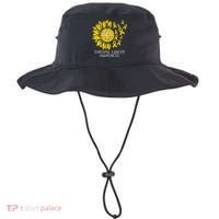 Sarcoma Cancer Awareness Sunflower Yellow Ribbon Sarcoma Bucket Hat thumb 0