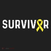 Sarcoma Cancer Awareness Yellow Ribbon Survivor Remission Gift Hat thumb 2