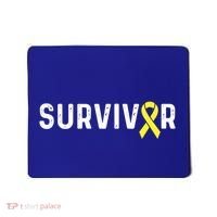 Sarcoma Cancer Awareness Yellow Ribbon Survivor Remission Gift Mousepad thumb 0