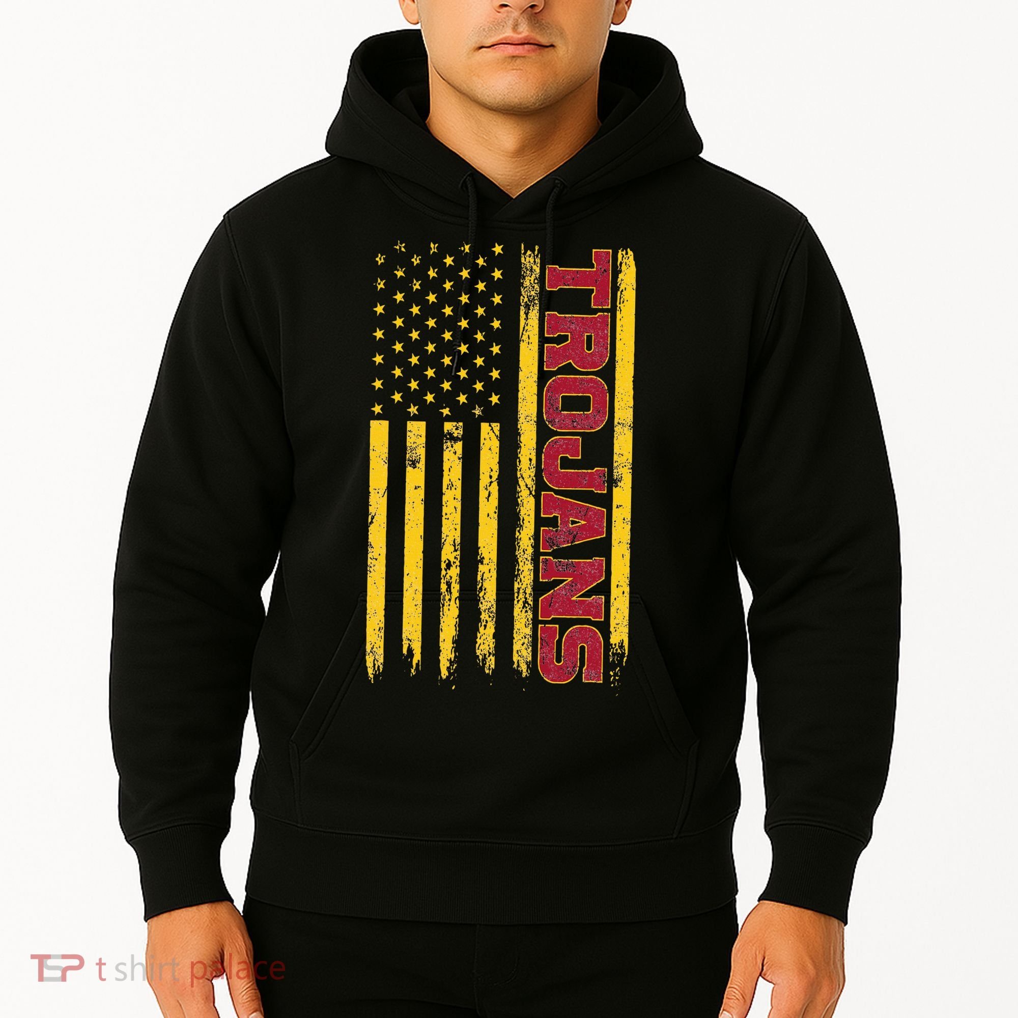Southern California America Flag Hoodie
