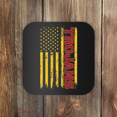 Southern California America Flag Coaster