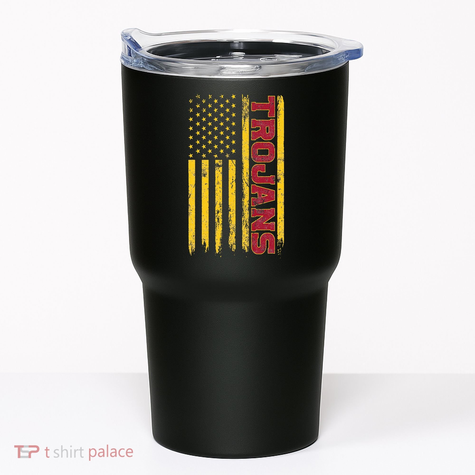 Southern California America Flag Tumbler