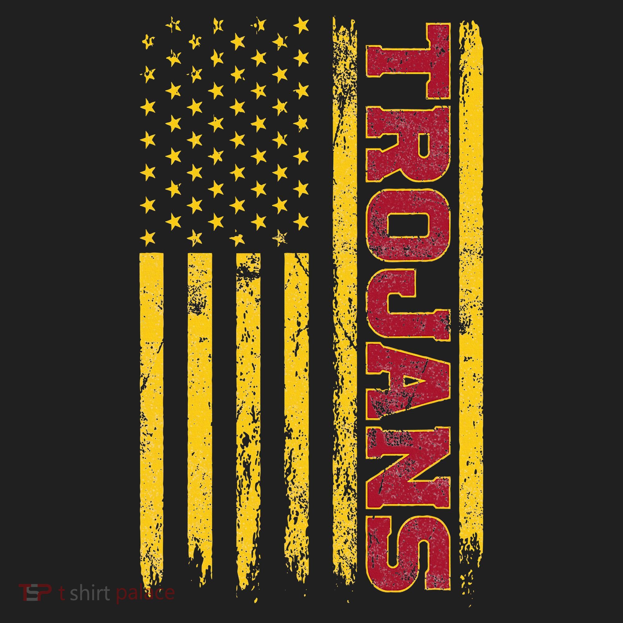 Southern California America Flag Tumbler