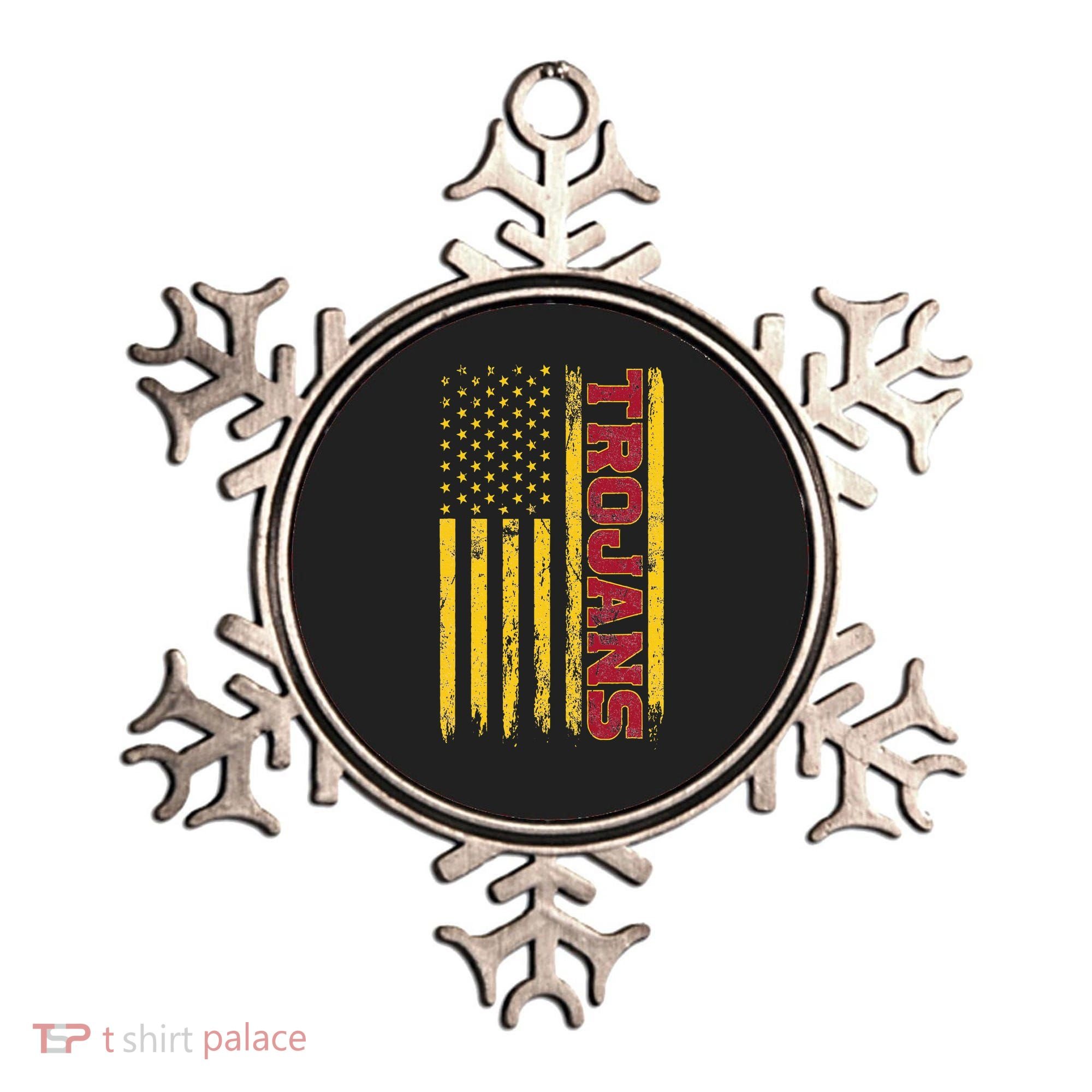 Southern California America Flag Ornament