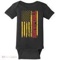 Southern California America Flag Baby Bodysuit thumb 0
