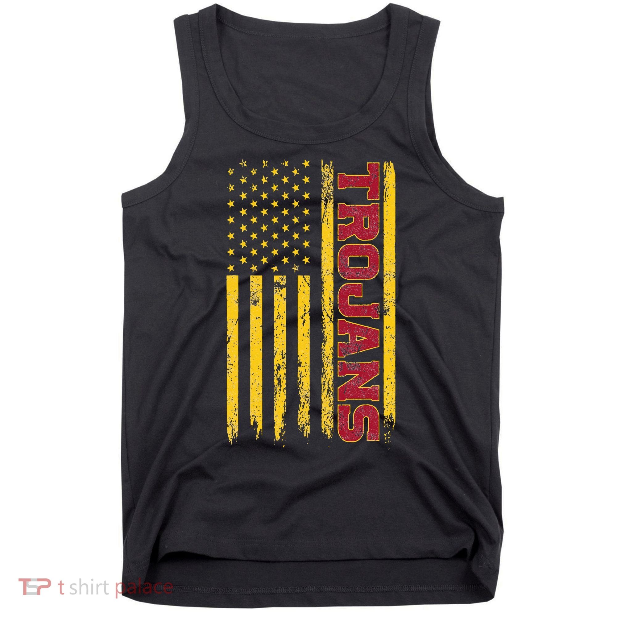 Southern California America Flag Tank Top