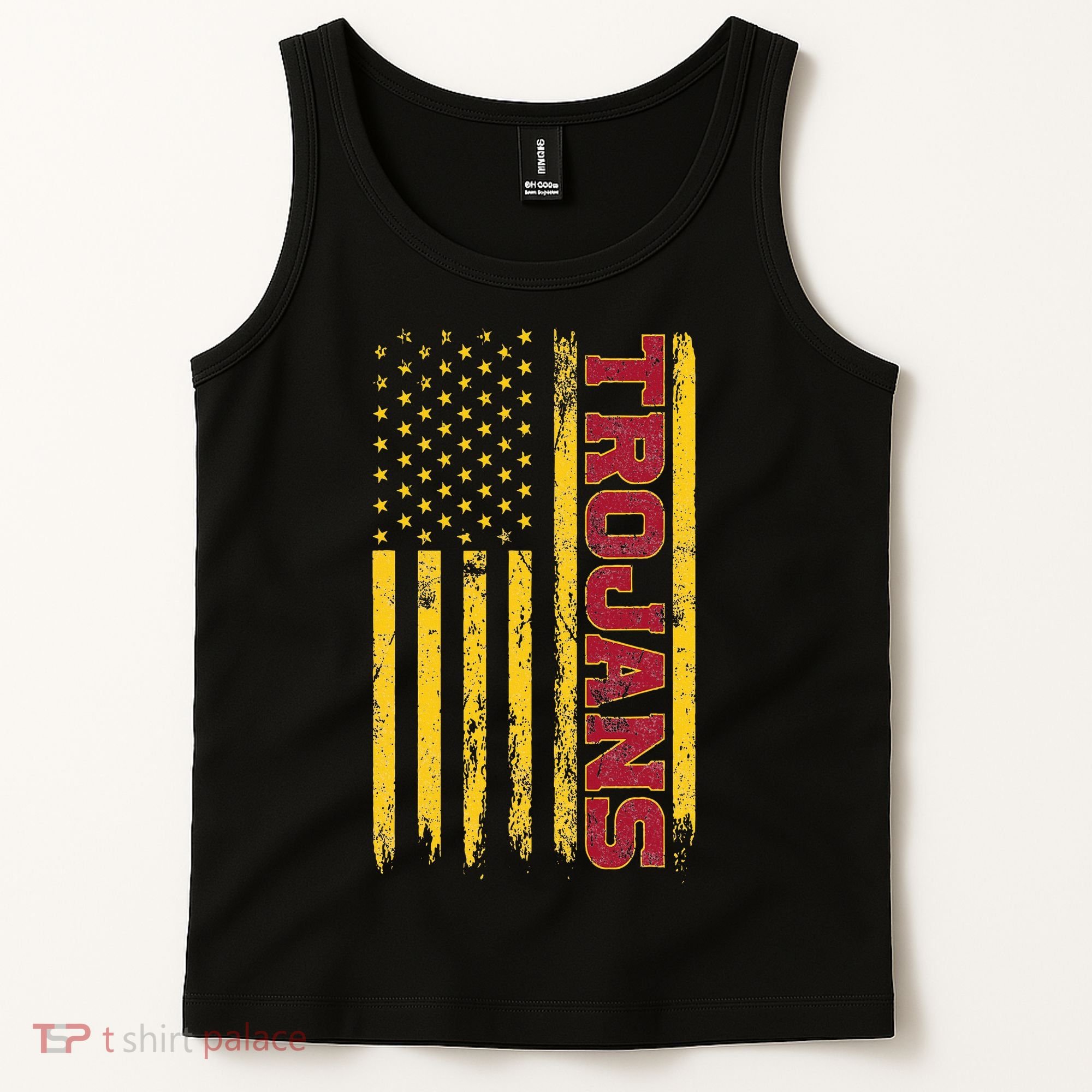 Southern California America Flag Tank Top