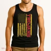 Southern California America Flag Tank Top thumb 3