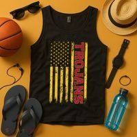 Southern California America Flag Tank Top thumb 4