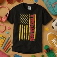 Southern California America Flag Kids T-Shirt thumb 3