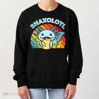 Snaxolotl Cute Axolotl- I Axolotl Questions Funny Women's Sweatshirt thumb 0