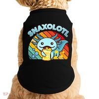 Snaxolotl Cute Axolotl- I Axolotl Questions Funny Doggie Tank thumb 0
