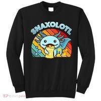 Snaxolotl Cute Axolotl- I Axolotl Questions Funny Sweatshirt thumb 0
