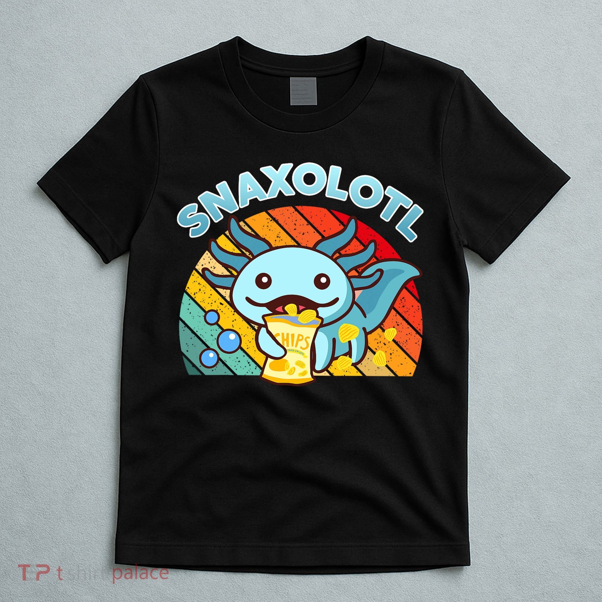 Snaxolotl Cute Axolotl- I Axolotl Questions Funny T-Shirt