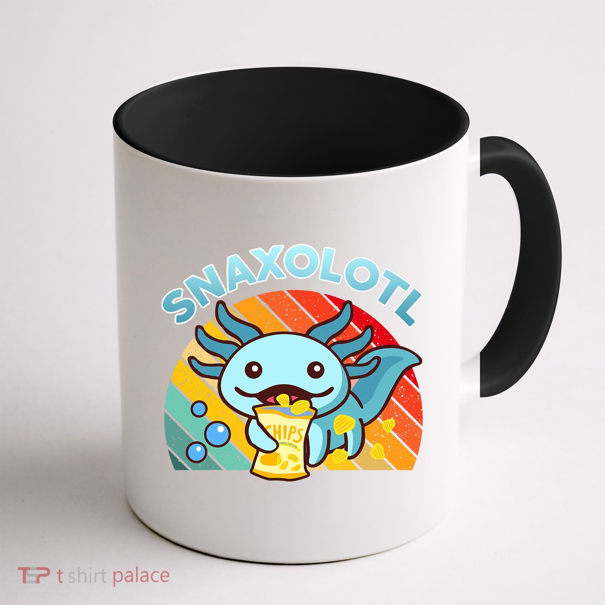 Snaxolotl Cute Axolotl- I Axolotl Questions Funny Coffee Mug