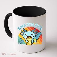 Snaxolotl Cute Axolotl- I Axolotl Questions Funny Coffee Mug thumb 0