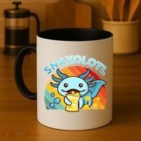Snaxolotl Cute Axolotl- I Axolotl Questions Funny Coffee Mug thumb 4