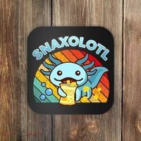 Snaxolotl Cute Axolotl- I Axolotl Questions Funny Coaster thumb 0