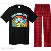 Snaxolotl Cute Axolotl- I Axolotl Questions Funny Pajama Set thumb 0