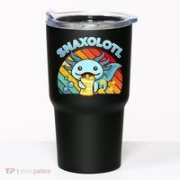 Snaxolotl Cute Axolotl- I Axolotl Questions Funny Tumbler thumb 0