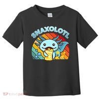 Snaxolotl Cute Axolotl- I Axolotl Questions Funny Toddler T-Shirt thumb 0