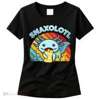 Snaxolotl Cute Axolotl- I Axolotl Questions Funny Women's T-Shirt thumb 0