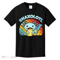 Snaxolotl Cute Axolotl- I Axolotl Questions Funny Kids T-Shirt thumb 0
