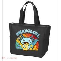 Snaxolotl Cute Axolotl- I Axolotl Questions Funny Tote Bag thumb 3