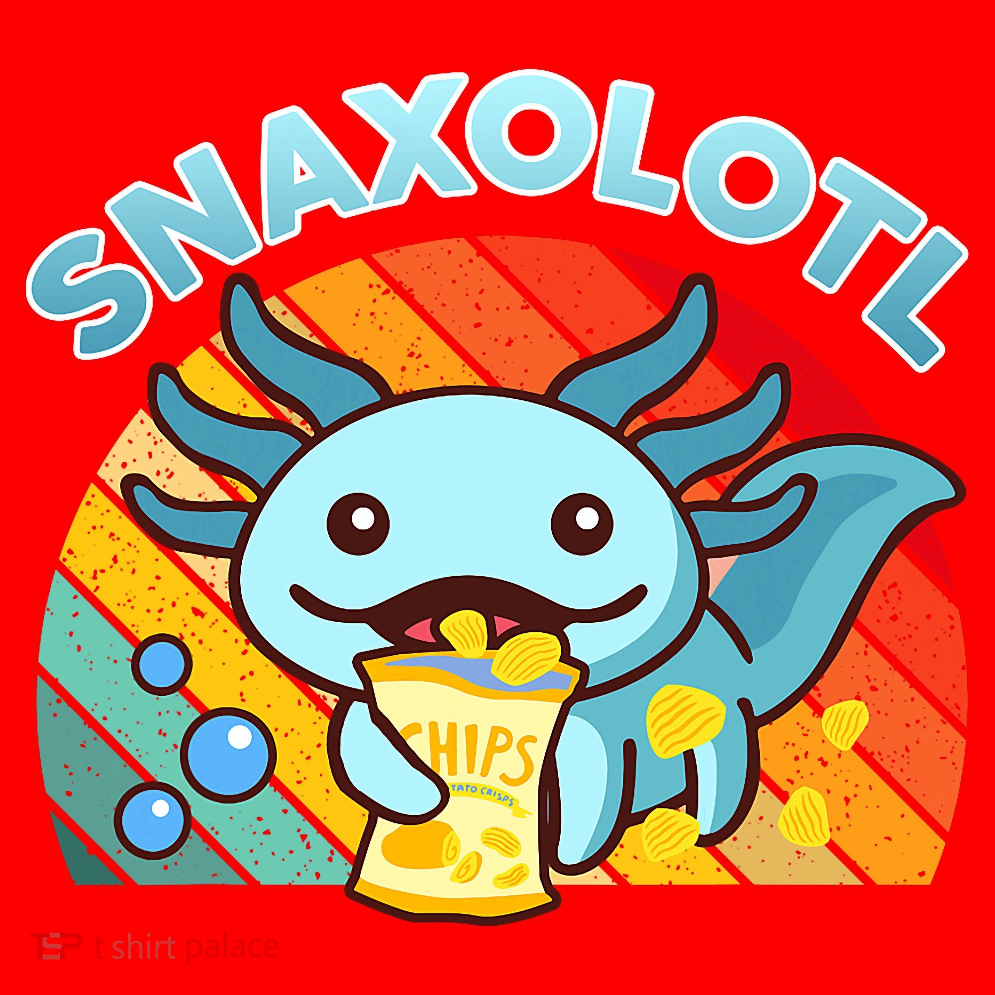 Snaxolotl Cute Axolotl- I Axolotl Questions Funny Santa Hat