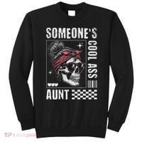 SomeoneS Cool Ass Aunt Funny Skeleton Sweatshirt thumb 0