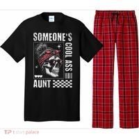SomeoneS Cool Ass Aunt Funny Skeleton Pajama Set thumb 0
