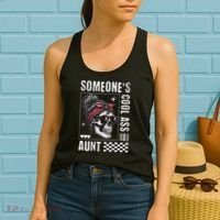 SomeoneS Cool Ass Aunt Funny Skeleton Women's Tank Top thumb 2