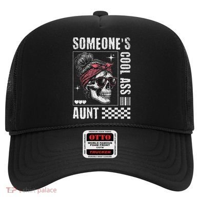 SomeoneS Cool Ass Aunt Funny Skeleton Hat