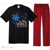 Stop Child Abuse Child Abuse Prevention Awareness Pinwheel Pajama Set thumb 0