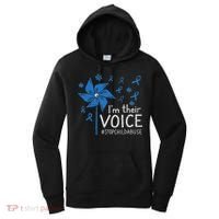 Stop Child Abuse Child Abuse Prevention Awareness Pinwheel Women's Hoodie thumb 0