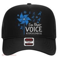 Stop Child Abuse Child Abuse Prevention Awareness Pinwheel Hat thumb 0