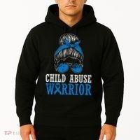 Stop Child Abuse Awareness Support Hoodie thumb 2