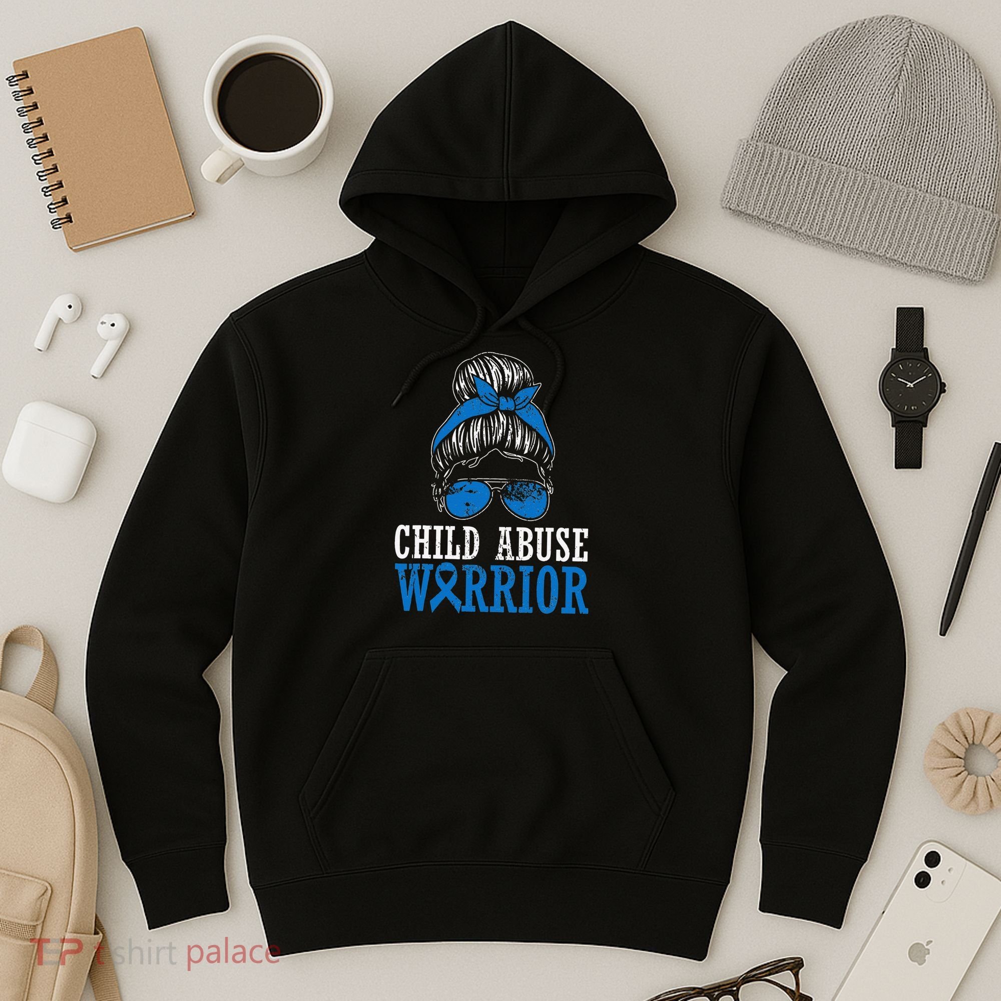 Stop Child Abuse Awareness Support Hoodie